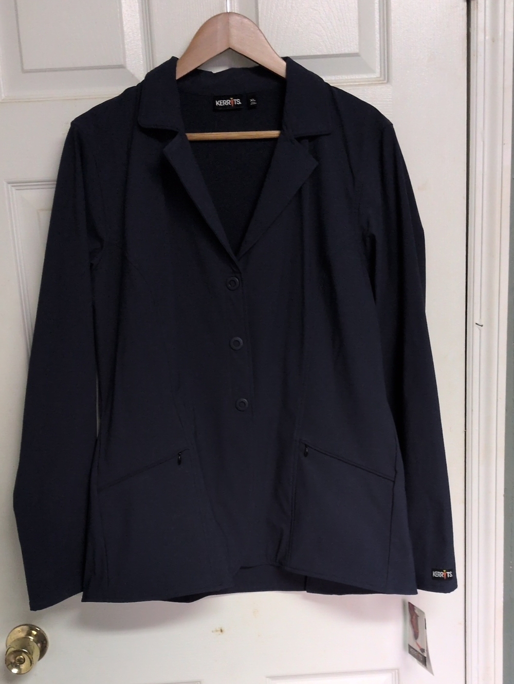 XL Kerrits Women's Navy Stretch Competitor Coat